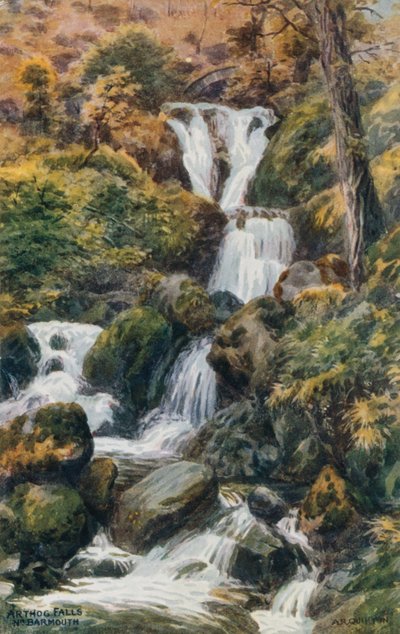 Arthog Falls, Near Barmouth by Alfred Robert Quinton